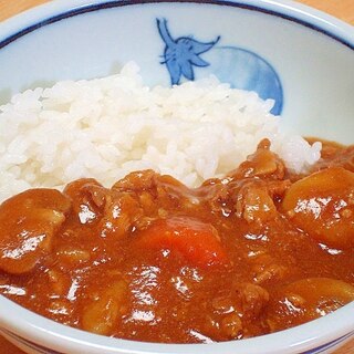 圧力鍋でトマトも一緒に煮込んだカレー